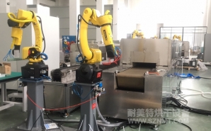 NMT-ZP-108 疫苗玻璃瓶小型預熱加固化自動裝配線(蘇州?？松?